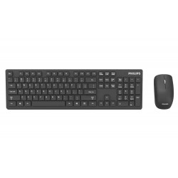 Combo teclado y mouse philips spt6602 inalámbricos