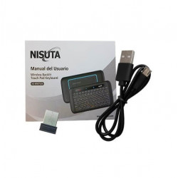 Teclado NISUTA mini pad compatible con smart tv
