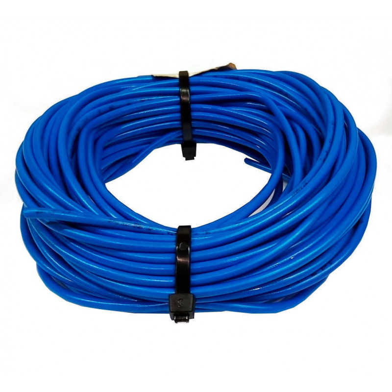 Cable unipolar de 1,00mm2 x 10mts  color celeste