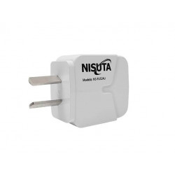 Cargador NISUTA NSFU524UM USB 5W blanco con cable