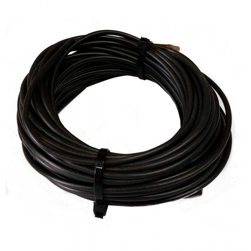 Cable Unipolar 2,5mm2 negro por 3 Metros