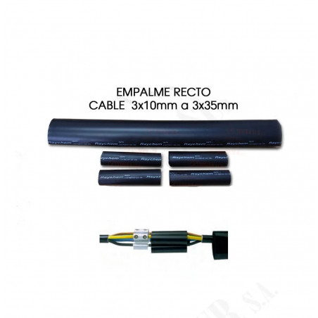 Empalme termocontraibles RAYCHEM PCJ-6000 recto xlpe 35mm 15kv
