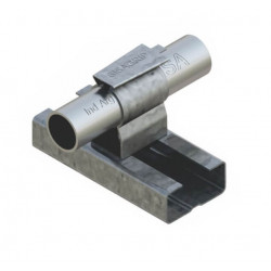 Abrazadera daisa gs 100l galvanizada para riel 44mm
