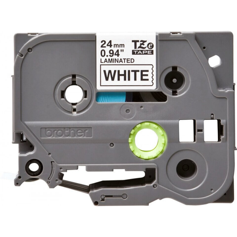 Repuesto cinta BROTHER TZE-251 para rotuladora negro-blanco Repuesto cinta BROTHER TZE-251 para rotuladora negro-blanco
