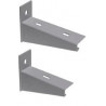 Ménsula BASICA pesada z1 para bandejas perforadas tipo escalera 330mm