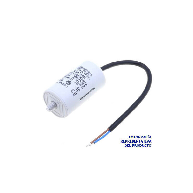 Capacitor para motor 220V 70/90 MFD 1/8HP