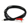 Cable NOGA AC-27 AUX 3.5mm a 2 RCA 1.8m