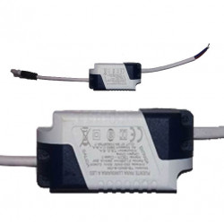 Drivers tbc ts-smd-8-ch para luminarias led de 8w 220/240v 21-28vdc 280ma