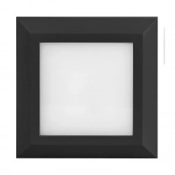 Aplique Led LEDVANCE DECOLED Cuadrado 3w 3000k 150lm Negro