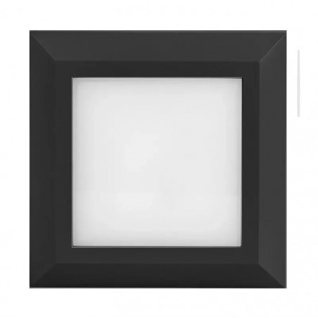 Aplique Led LEDVANCE DECOLED Cuadrado 3w 3000k 150lm Negro