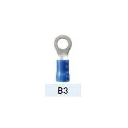 Terminal preaislado anillo 2,5mm2 azul