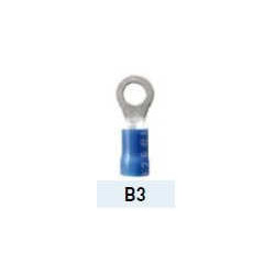 Terminal preaislado anillo B3 1,02 - 2,64 mm2 azul