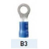 Terminal preaislado anillo 2,5mm2 azul