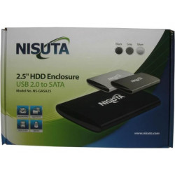 Carry disk NISUTA para disco SATA 2,5 por usb