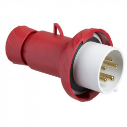 Ficha industrial schneider pratika 16a 3p+n+t 380v ip67