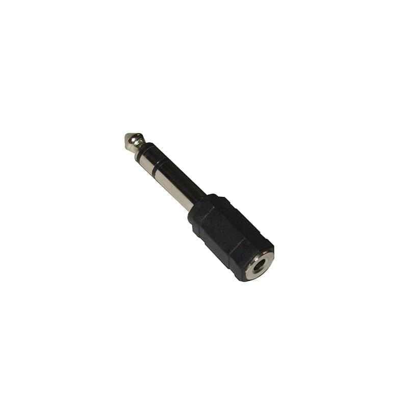 Adaptador de audio NISUTA NSADST63 AUX 6.3mm a 3.5mm