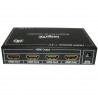 Splitter NISUTA hdmi 4 puertos soporta 3D y 4K