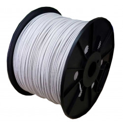 Cable unipolar 1mm2 bobina blanco por metro IRAM 2183-NM247-3