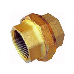 Union doble delga macho-hembra de hierro zincado 3/4 npt