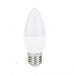 Lampara led INTERLAMP vela 7w 3000k 220v e27