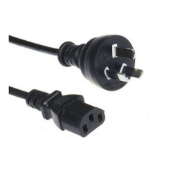 Cable noga inter-220 de alimentación de pc 220-110v