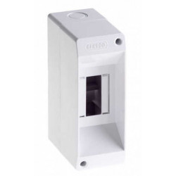 Caja para térmicas SISTELECTRIC 2 módulos exterior blanco