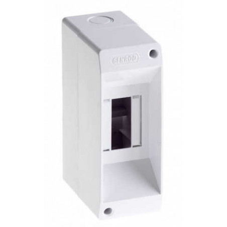 Caja para térmicas SISTELECTRIC 2 módulos exterior blanco