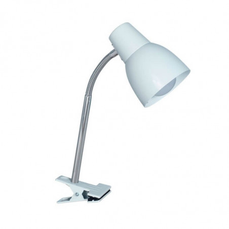 Lámpara dabor de escritorio natal-p e27 flexible con pinza colores varios