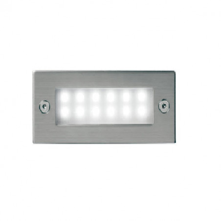 Embutido led luz blanca LUCCIOLA HERA de pared 12 puntos