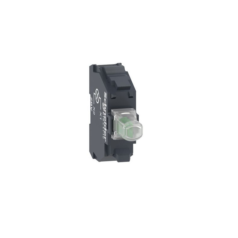 Bloque luminoso SCHNEIDER led verde 24vac/dc xb4/xb5