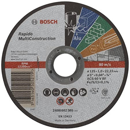 Disco de corte BOSCH multiconstrucción