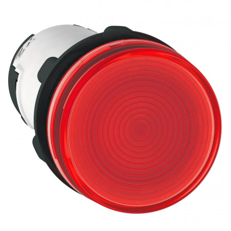 Piloto luminoso SCHNEIDER plástico monolítico rojo sin lámpara