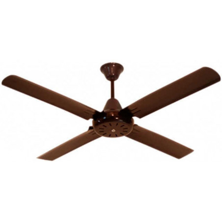 Ventilador de Techo CONDOR 47'' 4 Paletas Metálicas Color Marron