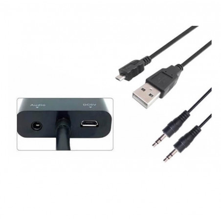 Conversor NISUTA de HDMI a monitor RCA