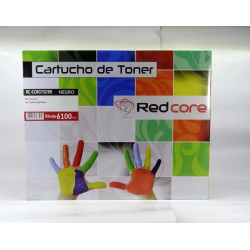Toner redcore rc-ccrg732bk alternativo negro para impresoras canon 7780