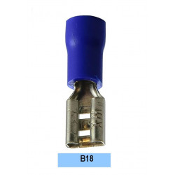 Terminal extraíble hembra B18 1,02 - 2,64 mm2 azul
