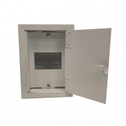 Caja para pilar ESCALADA 4 módulos embutir blanco