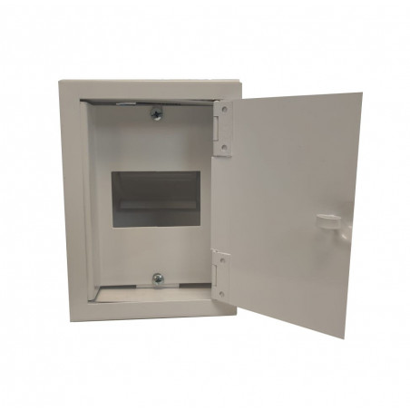 Caja para pilar ESCALADA 4 módulos embutir blanco