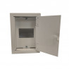 Caja para pilar ESCALADA 4 módulos embutir blanco