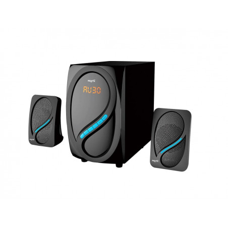 Parlante NISUTA multimedia 2.1 con fm, bluetooth y mp3