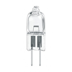 Lámpara halógena g4 de 6v 20w para microscopio