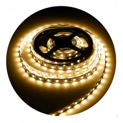 Cinta led candil 60x2835 9.5w 12v ip33 calido por metro