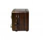 Parlante bluetooth NISUTA NSRV14 diseño vintage con USB, MP3 y radio