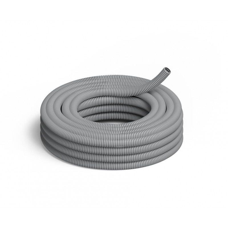 Caño corrugado TECNOCOM 32mm 1 1/4 pesado hormigon ignífugo
