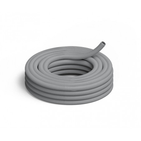 Caño corrugado TECNOCOM 32mm 1 1/4 pesado hormigon ignífugo