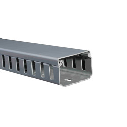 Cablecanal ranurado gris schneider dexson de 60x60 con...