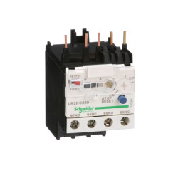 Relé térmico schneider tesys k lr2k0310 tripolar 10a para contactores 2.6 - 3.7 a
