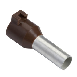 Terminal schneider para lengeta 10 mm2 marron