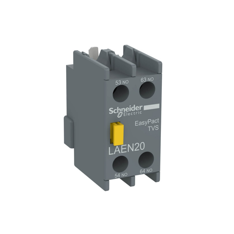 Bloque de contactor auxiliar SCHNEIDER EASY TESYS 2 NA para lc1e