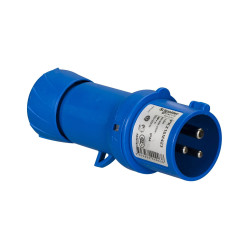 Ficha industrial pk schneider pratika conexión rápida tornillo 16a ip44 220v 2p+t